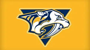 Nashville Predators Roaring Saber Tooth Wallpaper