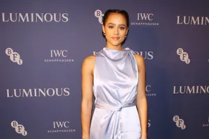 Nathalie Emmanuel Classy Outfit Wallpaper