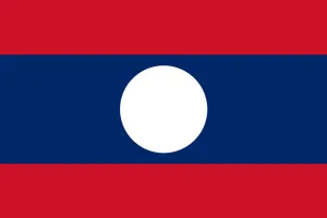 National Flag Of Laos Wallpaper