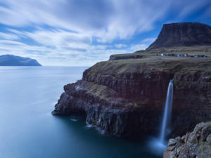 National Geographic Gasadalur Village Wallpaper