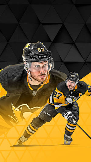 National Hockey League Player Sidney Crosby Wallpaper