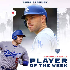 National League Freddie Freeman Wallpaper