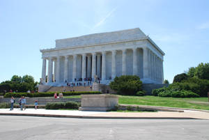 National Mall Lincoln Memorial Clear Sky Wallpaper