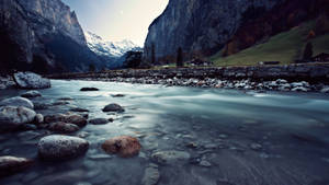 Nature Gift Of River Wallpaper