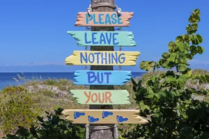 Nature Inspirational Signage Wallpaper