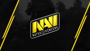 Natus Vincere Logo With Soldiers Wallpaper