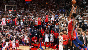 Nba Finals Kawhi Leonard Buzz Beater Wallpaper