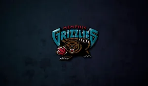 Nba Memphis Grizzlies Logo 3d Wallpaper