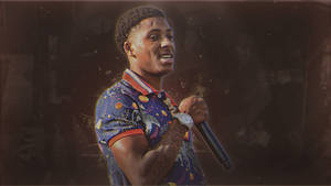 Nba Youngboy Performer Wallpaper