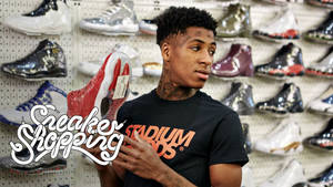 Nba Youngboy Sneaker Shopping Wallpaper