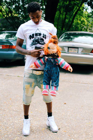 Nba Youngboy With Chucky Wallpaper