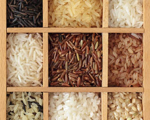 Neatly Arranged Rice Wallpaper