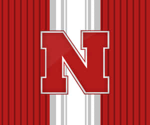 Nebraska Huskers Representing The Red & White Wallpaper