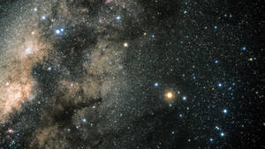 Nebula Galaxy And Starry Sky Wallpaper