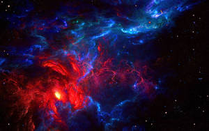 Nebula Space Color Wallpaper