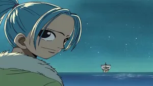 Nefertari Vivi Pirate Ship Wallpaper