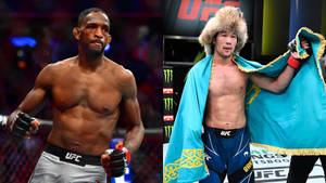 Neil Magny Shavkat Rakhmonov Side-by-side Wallpaper