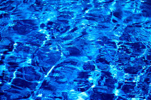 Neon Blue Aesthetic Clear Water Wallpaper