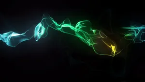 Neon Colored Smoke Wallpaper