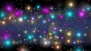 Neon Dots Animated Hd Wallpaper