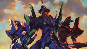 Neon Genesis Evangelion Trio Eva Units Wallpaper