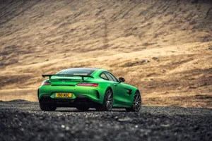 Neon Green Mercedes Amg Gt Wallpaper