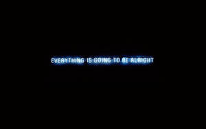 Neon Light Aesthetic Dark Blue Hd Wallpaper