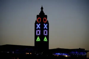 Neon Ps4 Controller Buttons Wallpaper