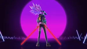 Neon Purple 4k Wallpaper Wallpaper