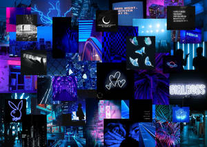 Neon Sign Blue Aesthetic Pc Wallpaper