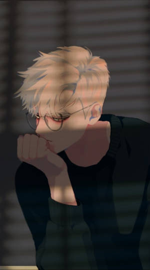 Nerd Mysterious Aesthetic Anime Boy Wallpaper