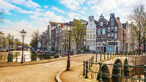 Netherlands Keizergracht Bridge Wallpaper