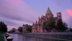 Netherlands St. Bavo Cathedral Wallpaper