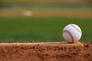 New Baseball On The Plate Wallpaper