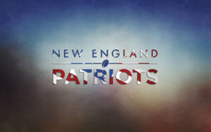 New England Patriots Calligraphy Wallpaper