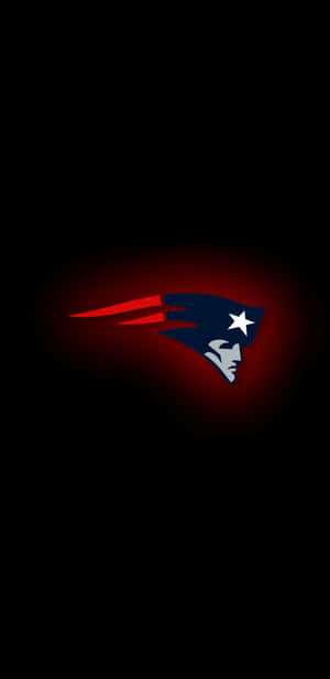 New England Patriots Logo Black Wallpaper