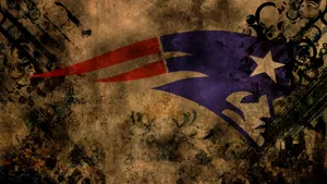 New England Patriots Logo Old Brown Wallpaper