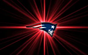New England Patriots Logo Sparkling Wallpaper