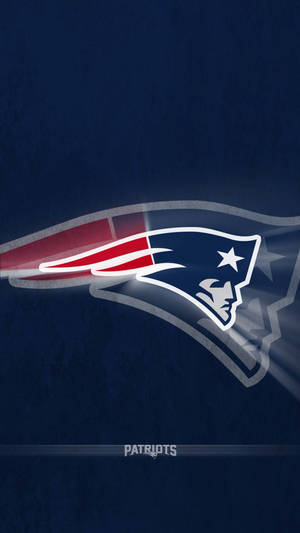 New England Patriots Trippy Emblem Wallpaper