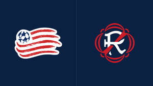 New England Revolution Emblems Graphic Arts Wallpaper