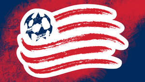 New England Revolution Soccer Club Logo Wallpaper