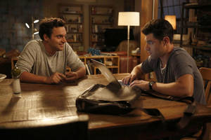 New Girl Jake Johnson And Max Greenfield Wallpaper