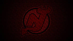 New Jersey Devils Logo Pattern Wallpaper