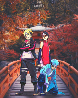 New Naruto Team 7 Iphone Wallpaper