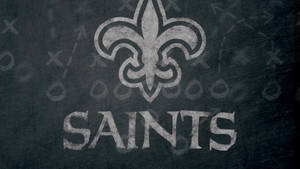 New Orleans Saints Chalk Wallpaper