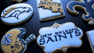 New Orleans Saints Cookies Wallpaper