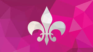 New Orleans Saints Geometric Logo Wallpaper