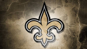 New Orleans Saints Marble Logo Wallpaper