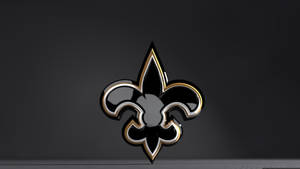 New Orleans Saints Shiny Logo Wallpaper