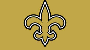 New Orleans Saints White And Gold Wallpaper